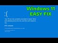 How To Fix Fatal Error Blue Screen of Death in Windows