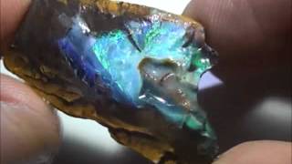 45.10 ct Boulder Opal Rough Rub