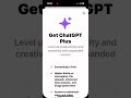 How To Get Chat GPT Plus #shorts #howto #tutorials