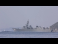 123佐賀明神丸 jl6402 vs 海上自衛隊　護衛艦　いかづち＠wxf990m