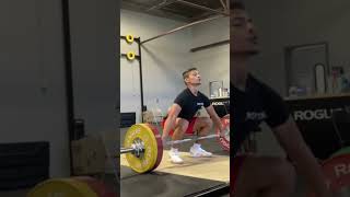 105kg snatch(235lb) - olympic weightlifting