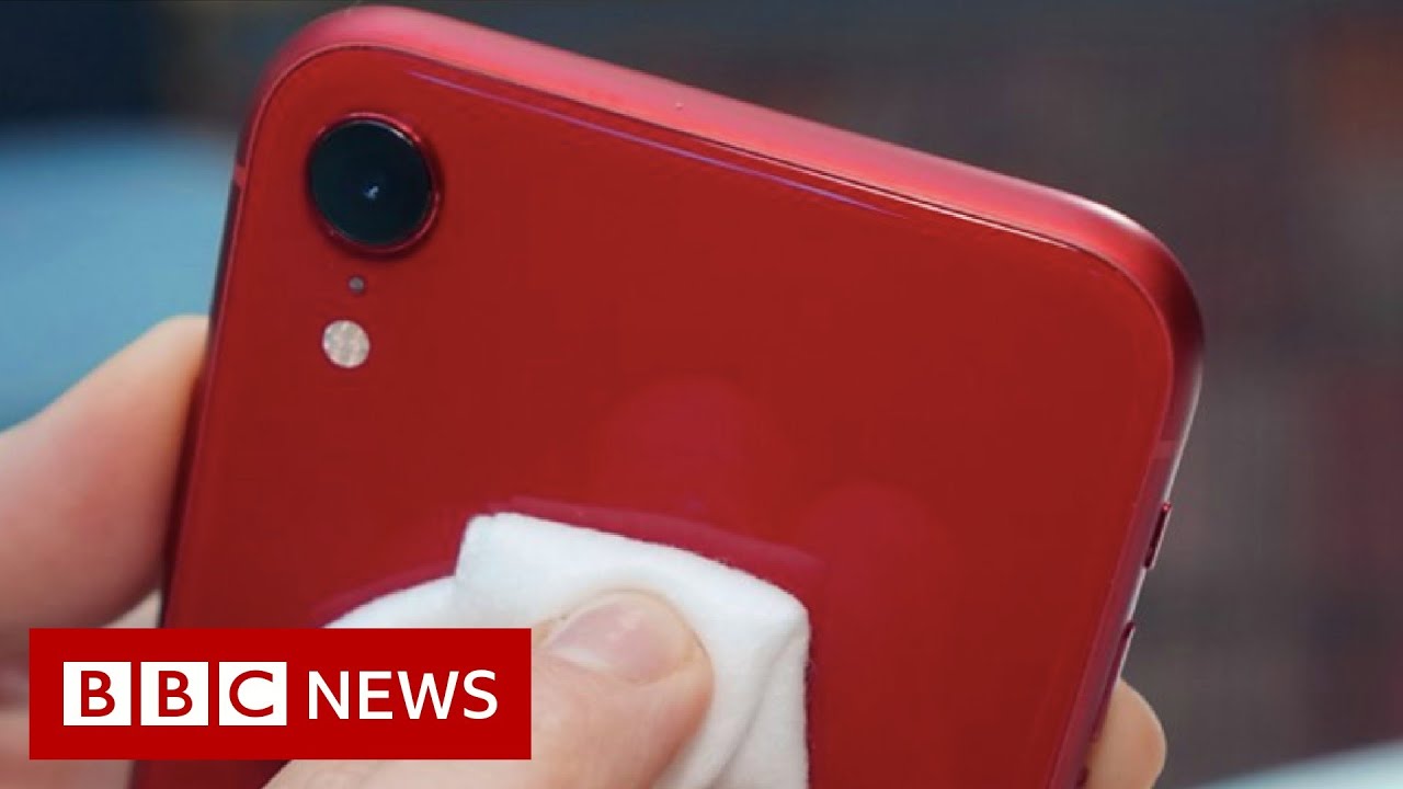 How To Clean Your Smartphone Safely Bbc News Youtube