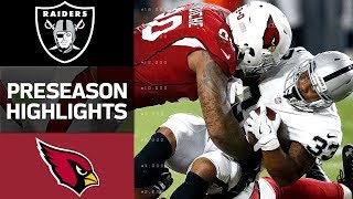 Raiders vs. Cardinals | NFL Preseason Week 1 Game Highlights