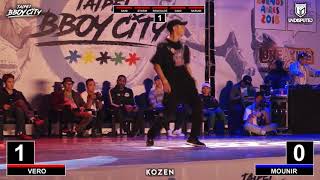 Vero vs Mounir [1on1 Semi-Final] ► Undisputed ◄ TAIPEI BBOY CITY 2017