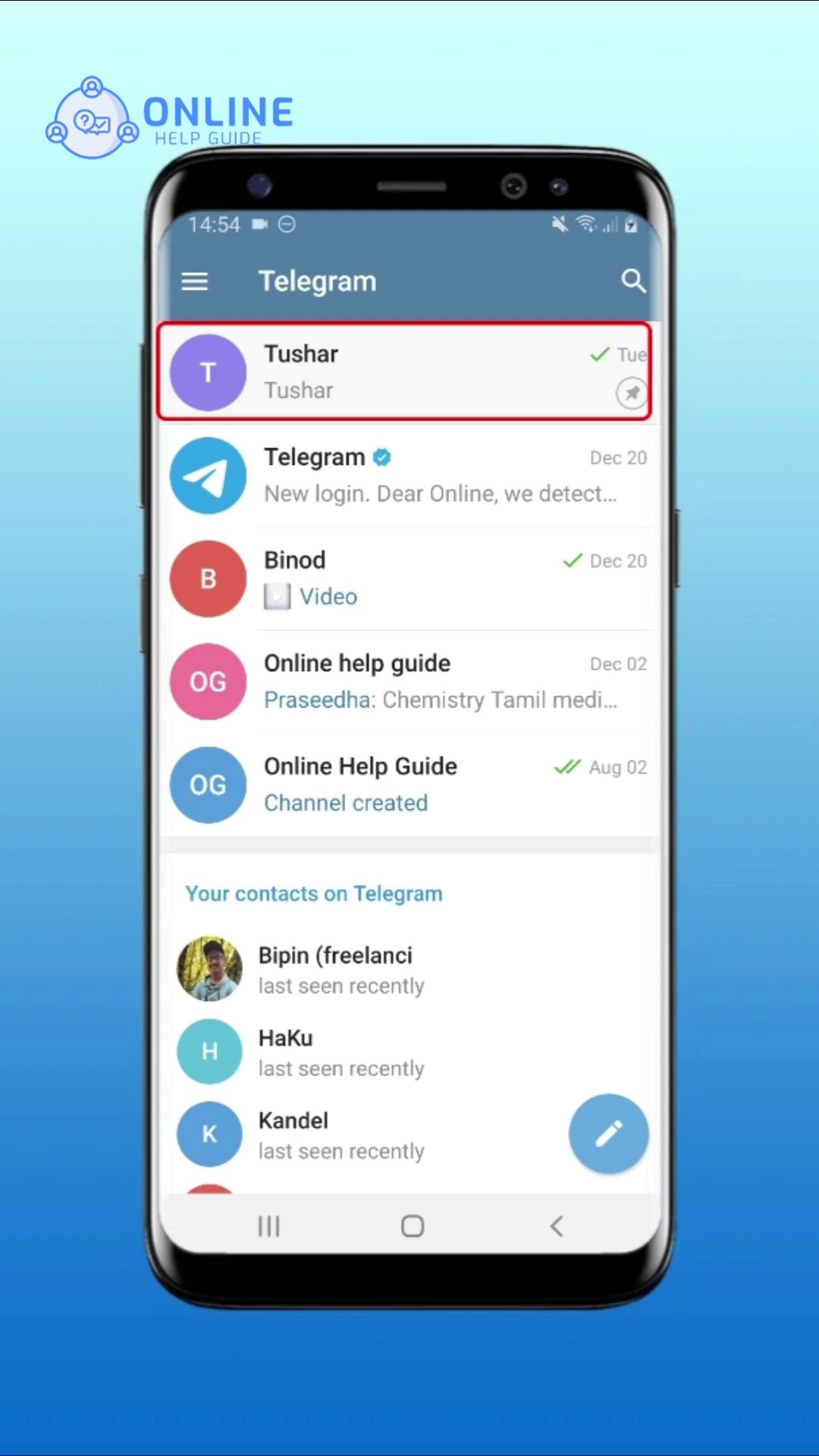 How to Unpin Chats on Telegram  Telegram Guide