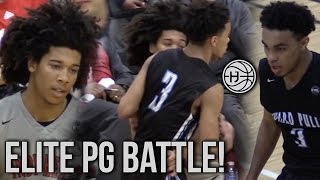 Tyger Campbell vs Tre Jones Intense ELITE PG BATTLE! Nike EYBL Session 2