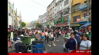 La Victoria: Gamarra luce abarrotada en vísperas de la Navidad