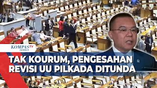 Ini Kata Sufmi Dasco Tentang Pengesahan Revisi UU Pilkada Ditunda