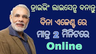 ଡ୍ରାଇଭିଂ ଲାଇସେନ୍ସ ବନାତୁ ମାତ୍ର ୨ ମିନିଟରେ,