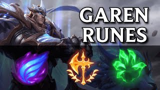 Garen Runes Season 15 - By Challenger Garen player