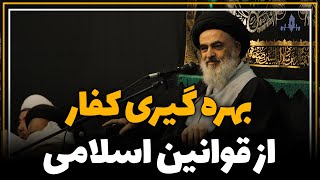 بهره گیری کفار از قوانین اسلامی