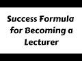 English Lectureship l How To Become English Lecturer l How to Prepare for English Lecturer