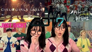 FINALLY DIVING INTO (1): GOT7 - 'Girls Girls Girls', 'Just Right', 'If You Do' M/Vs REACTION