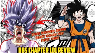 Goku's Reaction to Beast Gohan! Broly vs Vegeta Showdown | Dragon Ball Super Chapter 101 Review