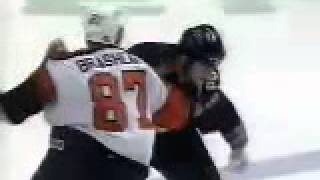 Hockeyfighters.cz  Donald Brashear vs Jamie Pushor.wmv