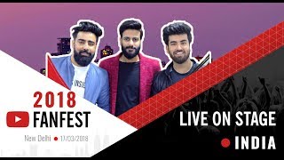 Hasley India at YouTube Fanfest Delhi 2018 | #YTFF