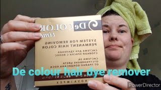 De colour time Hair dye remover