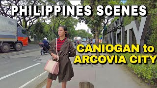 From CANIOGAN to ARCOVIA CITY Walking Tour Pasig Philippines (4K HD)