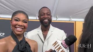 GABRIELLE UNION & DWYANE WADE| 55TH NAACP IMAGE AWARDS LIVE WITH THE NIKKI RICH