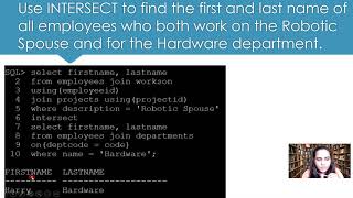 25. SQL -Set Operations