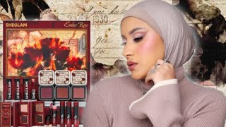 SHEGLAM EMBER ROSE | مكياج عيد الحب ♥️ | افضل مجموعة اتعملت من شيجلام 👌