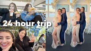 flew to LA FOR 24 HOURS to celebrate @luluxx4824 !! VLOG