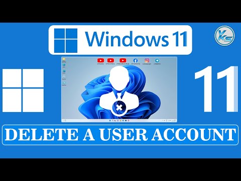 How To Delete A User Profile In Windows 11 - YouTube