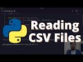 [42] Reading CSV Files in Python | Python Project #7