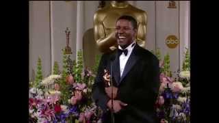 Denzel Washington: 2002 Oscars Press Room