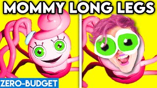 MOMMY LONG LEGS WITH ZERO BUDGET! (FUNNY POPPY PLAYTIME CHAPTER 2 PARODY BY LANKYBOX!)