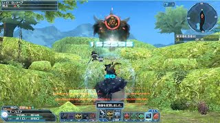 PSO2 走破演習:ナベリウス上級SHソロ RaPh 1:43