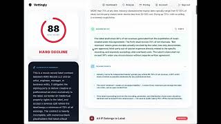 Vettingly Demo: AI Contract Analysis