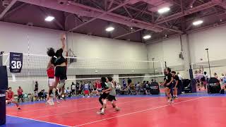 Utah VB Omni 15-1 vs Excel (playoff) 7/2/23 - set 1