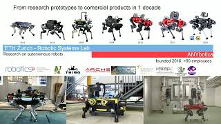 Marco Hutter ETH Learning Control Legged Robots ICRA 2022