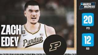 Zach Edey remains unstoppable in Purdue's Final Four win