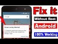 How to Fix Android screen overlay detected 1000% Solved promises