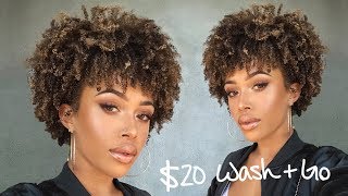 My BEST Wash & Go on Natural Hair | Type 4