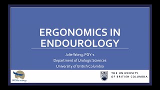 Ergonomics in Endourology