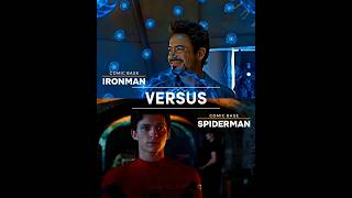 Spiderman Vs Ironman (Comic base) #shorts