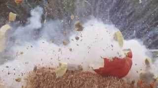 Pumpkin exploding #4
