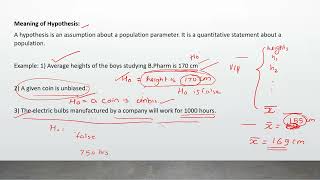 Vdo 7 Testing of Hypothesis