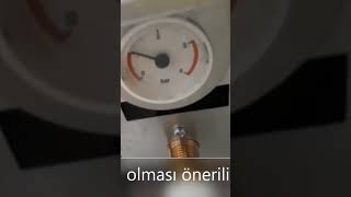 Kombinin su basınç ayarı nasıl yapılır?