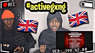 #activegxng SUPSPECT -SUSPECT ACTIVITY (ALBUM REACTION) Uk Drill🇬🇧🔥