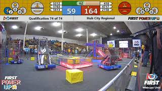 Qual 74 - 2018 Hub City Regional