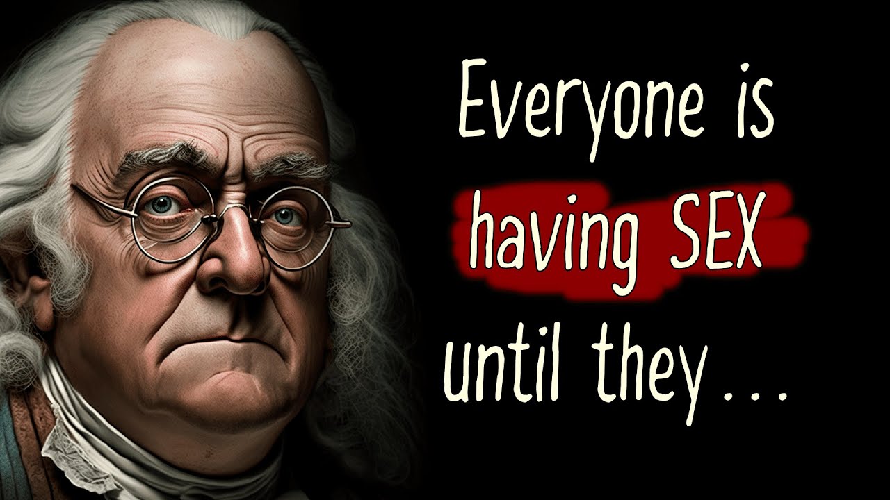 Benjamin Franklin's Wit And Wisdom: Noteworthy Quotes - YouTube