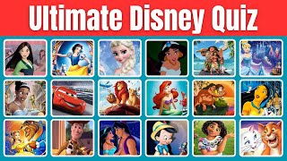 The Ultimate Disney Quiz: Only True Fans Can Get 100%!