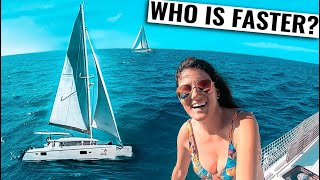 CATAMARAN VS. MONOHULL | Liveaboard Sailboat Cruising Bahamas