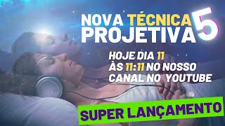 SUPER LANÇAMENTO NOVA TÉCNICA PROJETIVA COMPLETA 5-BINAURAL,HEMI-SYNC, ASMR - USE FONES - TELA PRETA