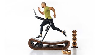 This motorless treadmill screams elegance - Sprintbok by NOHrD