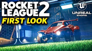 FIRST LOOK at Rocket League 2 Gameplay (Unreal Engine 5) - April Fools 2023